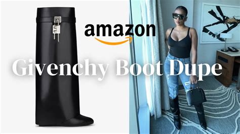 botte dupe givenchy|givenchy shark dupe boots.